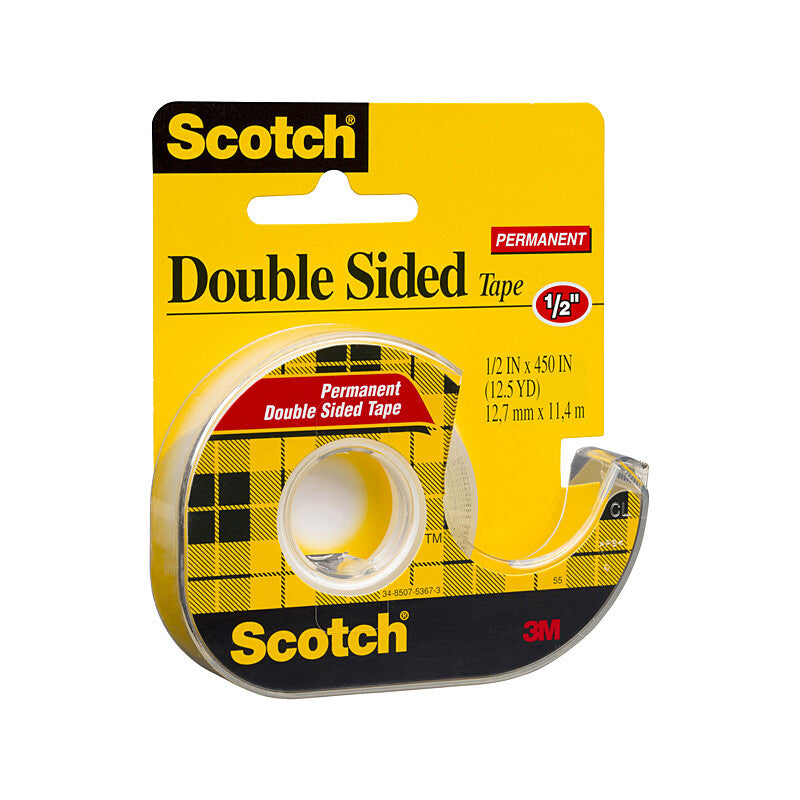 SCOTCH D-S Tape 137 Box of 12