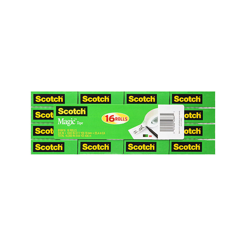 SCOTCH Mg Tape 810-16 19mm Pack of 16