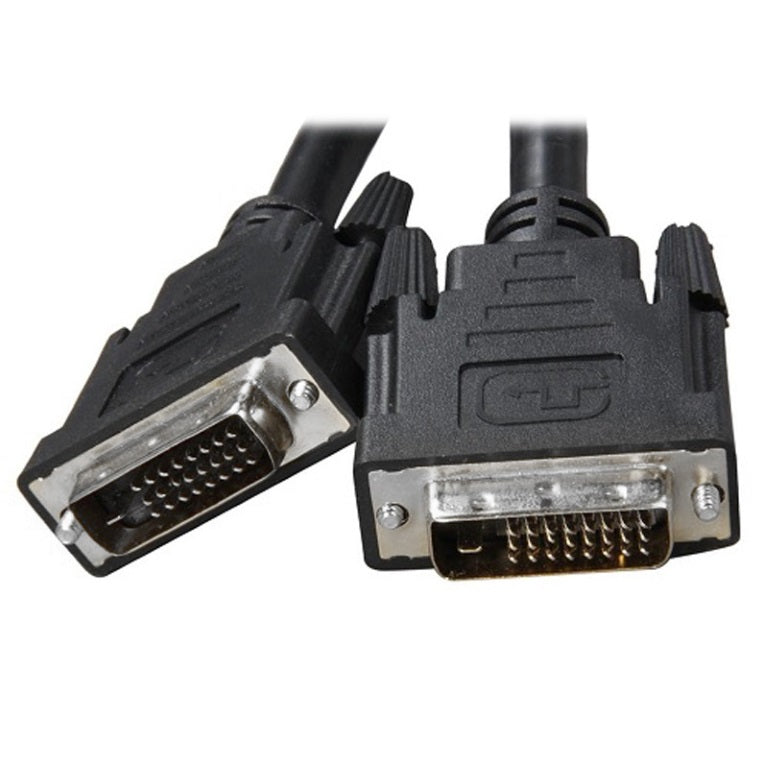 8WARE DVI-D Dual-Link Cable 1.5m - 28 AWG Dual-link DVI-D Male 25-pin