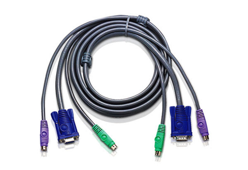 Aten KVM Cable 1.2m with VGA & PS/2 to VGA & PS/2