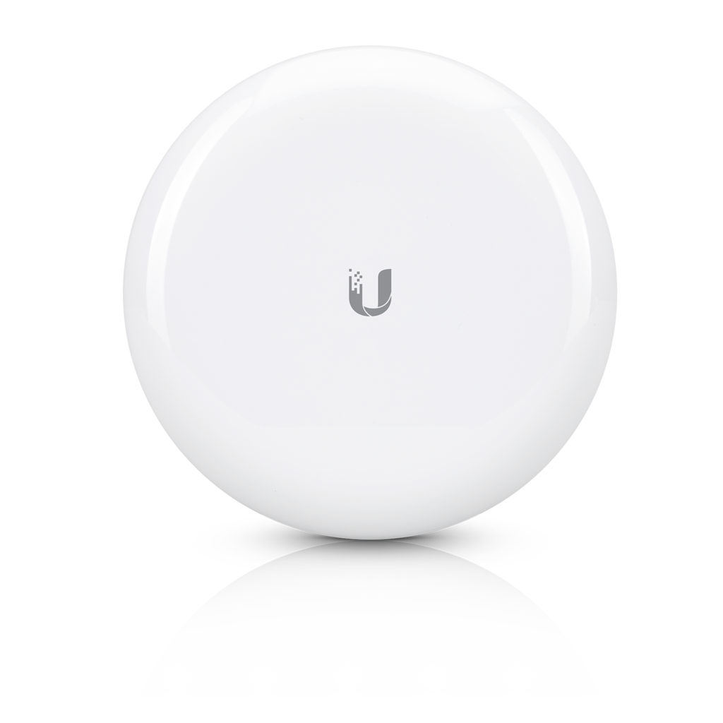 UBIQUITI 60GHz/5GHz AirMax GigaBeam Radio, Low Latency 1+ Gbps Throughput, Up to 1km distance, 5GHz backup link built in