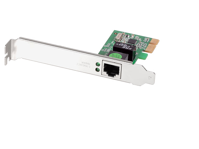 EDIMAX GbE PCIe Adapter Realtek RTL8168E Single Chip (w/ Low profile Bracket)