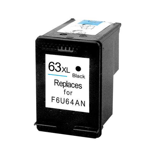 HP Compatible 63XL Black Remanufactured Inkjet Cartridge