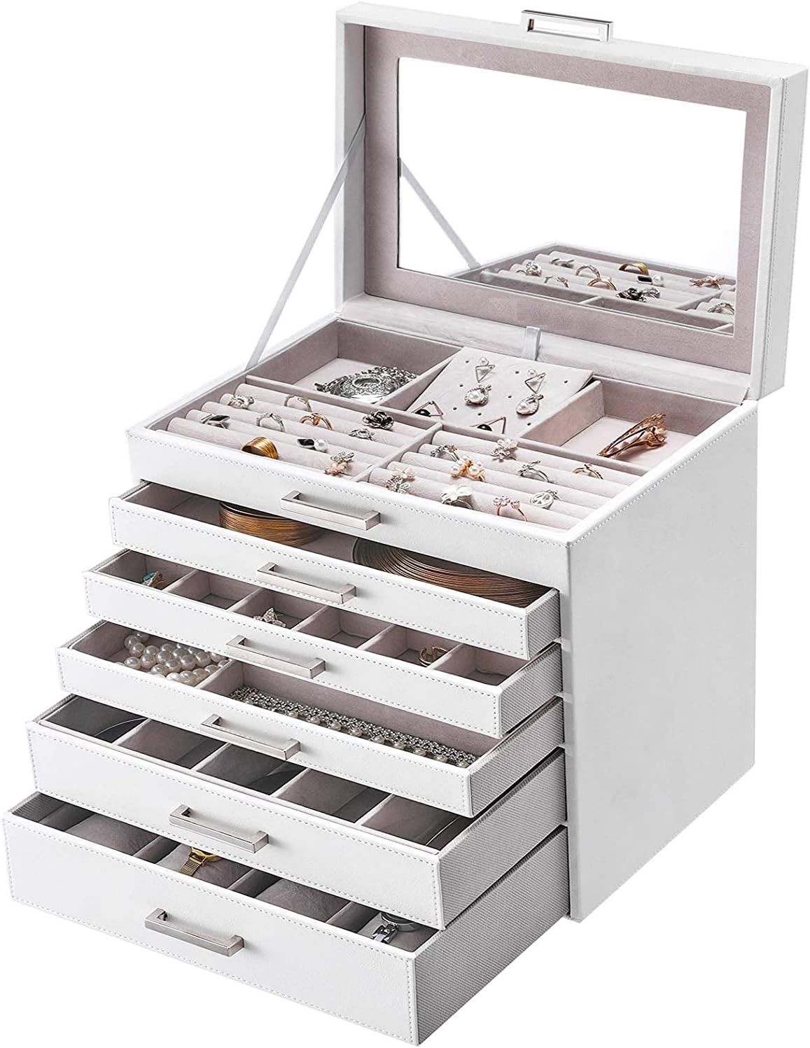 Jewelry Box Organizer Storage Case