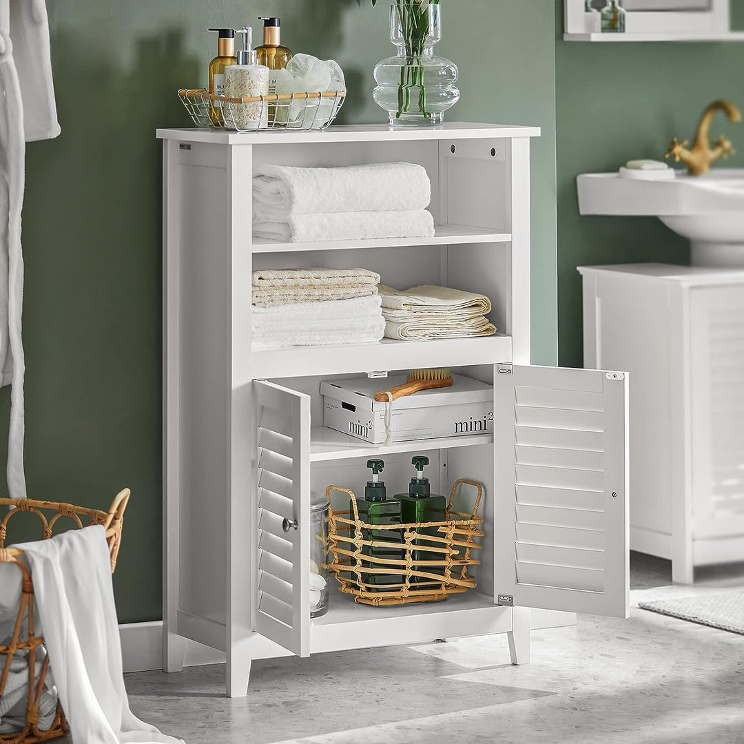 Bathroom Cabinet Shelf Storage Unit