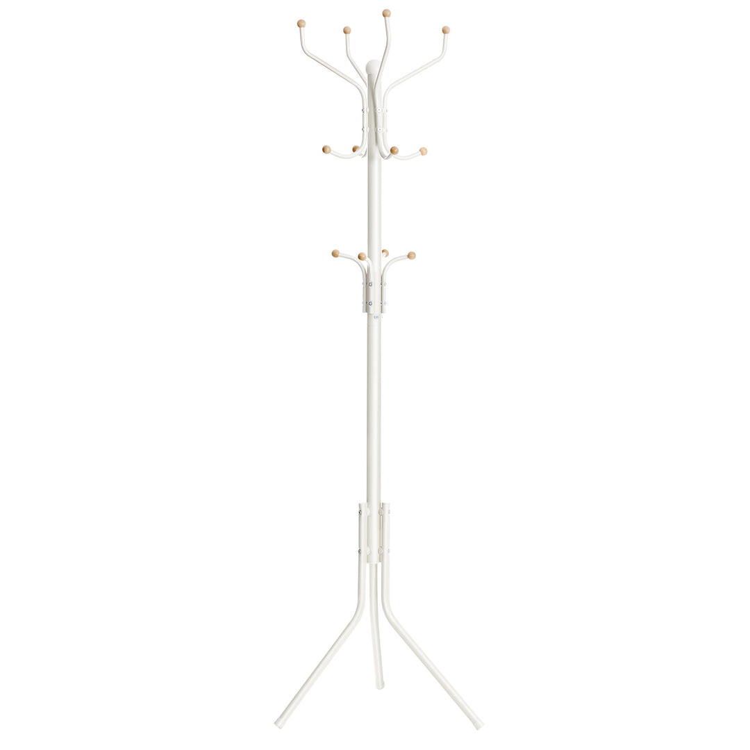 Metal Coat Rack ,White