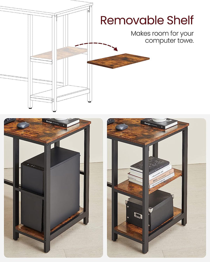 L-Shaped Computer Desk Corner