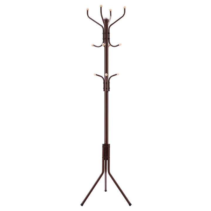 8 Hook Coat Rack Freestanding Tree