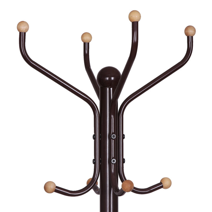 8 Hook Coat Rack Freestanding Tree