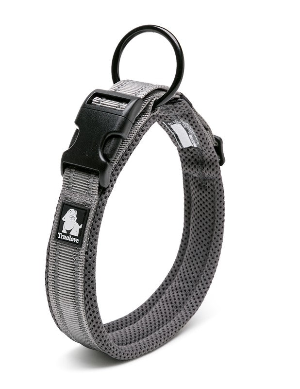 Heavy Duty Reflective Collar Grey 2XL