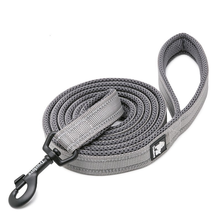 Reflective Pet Leash 2 meters Grey XS