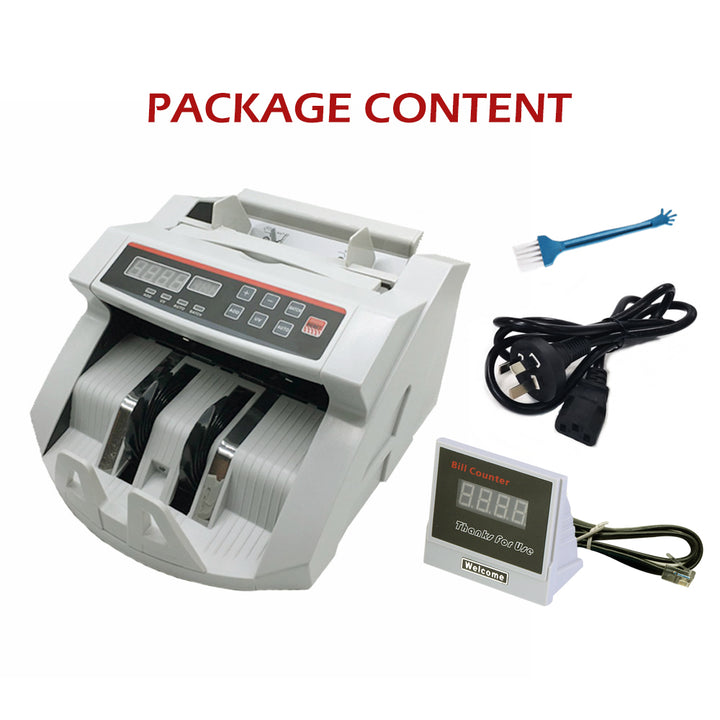 Australian currency notes Cash counter machine + Quantity digital display