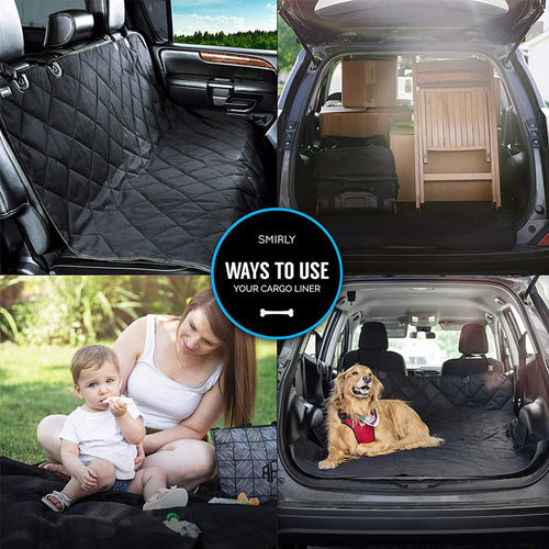 Premium Pet Car Seat Cover Hammock NonSlip Protector Mat Waterproof Cat Dog Back