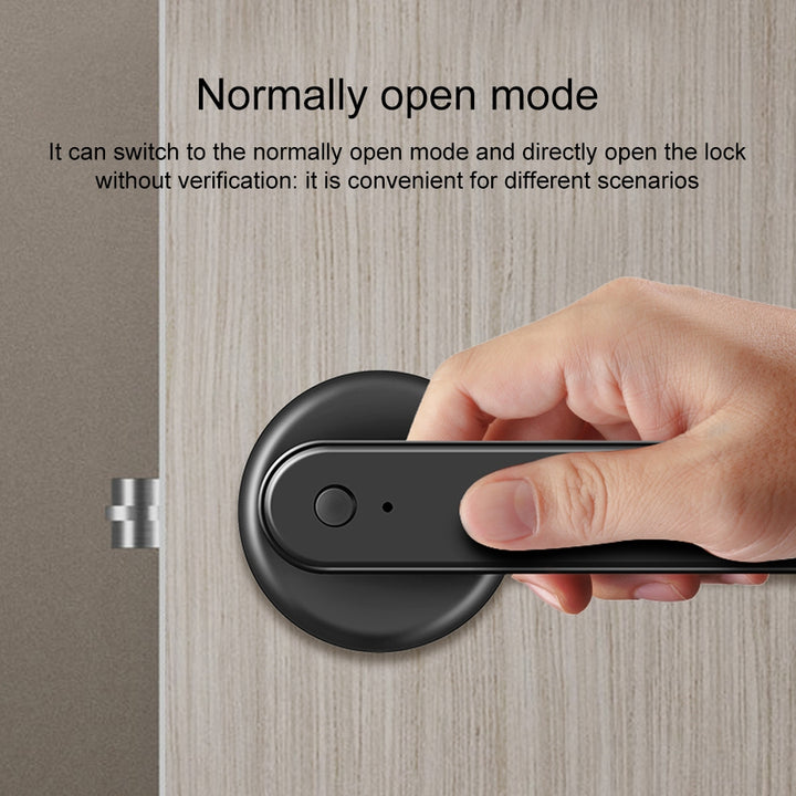 Smart Fingerprint Door Lock Electronic Handle Digital Password Bluetooth Key APP