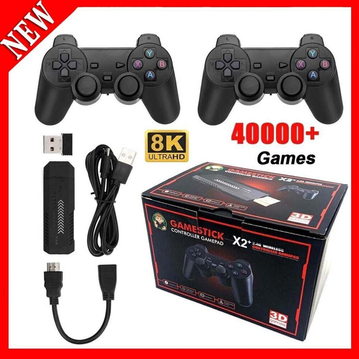 40000+ Video Game Consoles Retro Game Stick 4K Hdmi Arcade Game