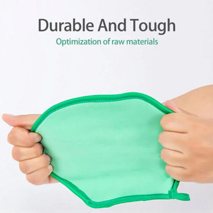 Green universal Double-Side Super Soft Exfoliating Bath Mitt Shower Gloves Body Clean