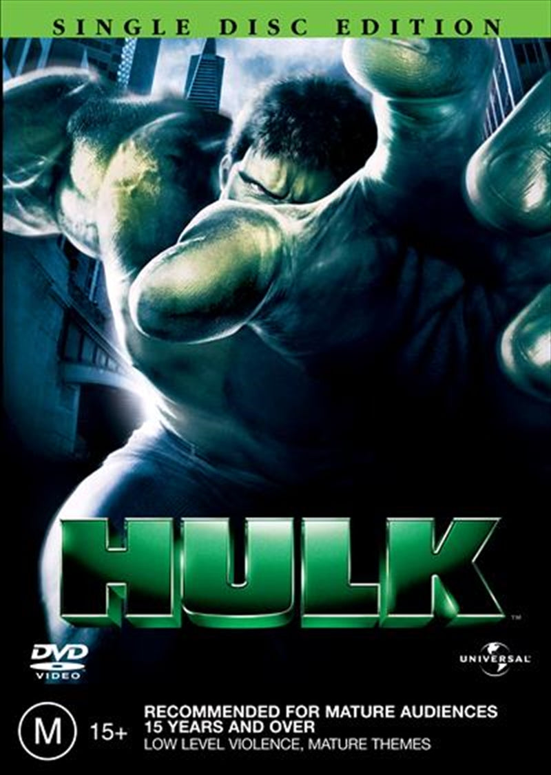 Hulk DVD