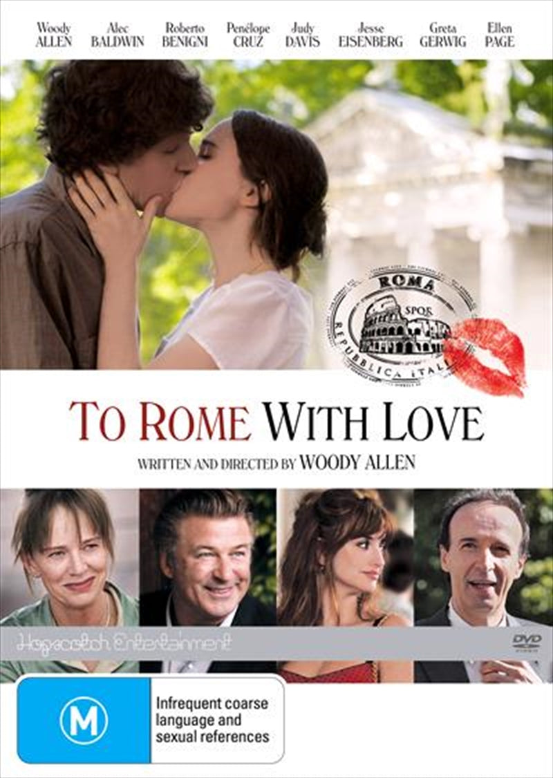 To Rome With Love DVD