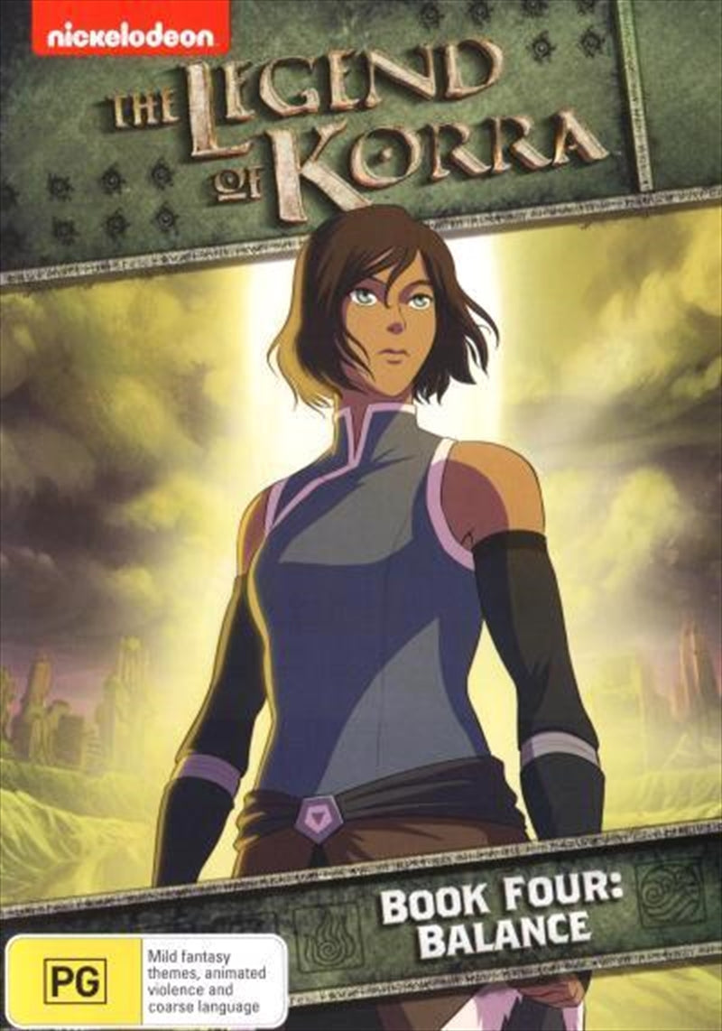 Legend Of Korra - Balance - Book 4, The DVD