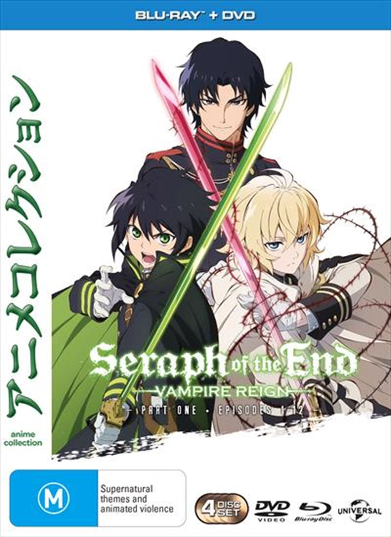 Seraph Of The End: Vampire Reign - Part 1 Blu-ray/DVD