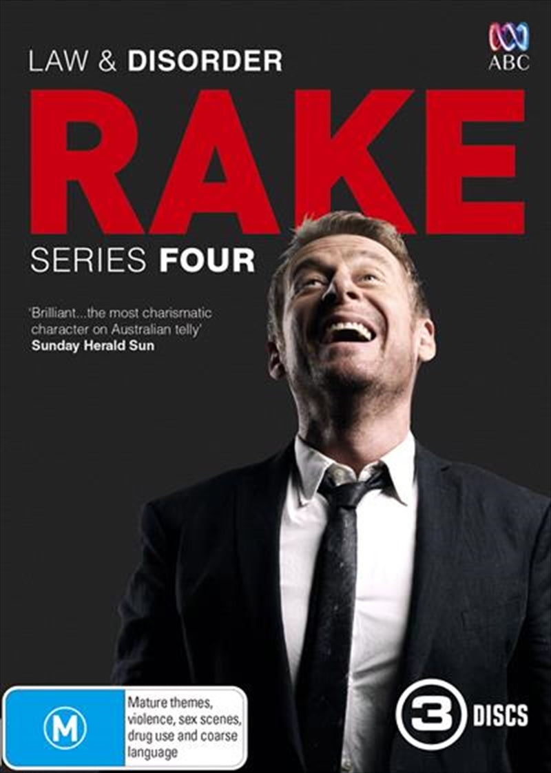 Rake - Series 4 DVD