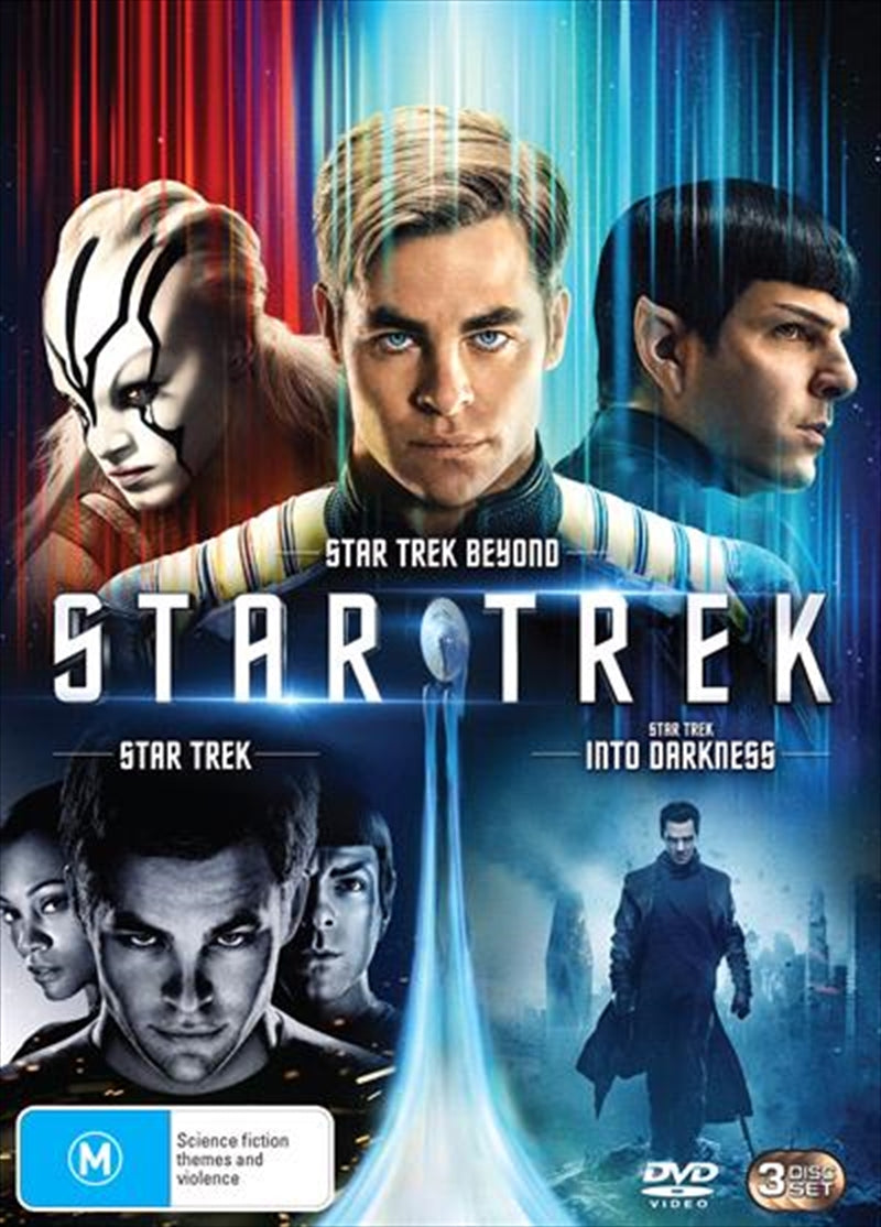 Star Trek / Star Trek - Into Darkness / Star Trek Beyond DVD