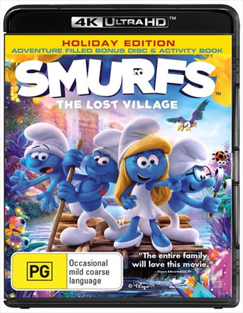 Smurfs - The Lost Village | Blu-ray + UHD - Bonus Disc + Activity Book UHD