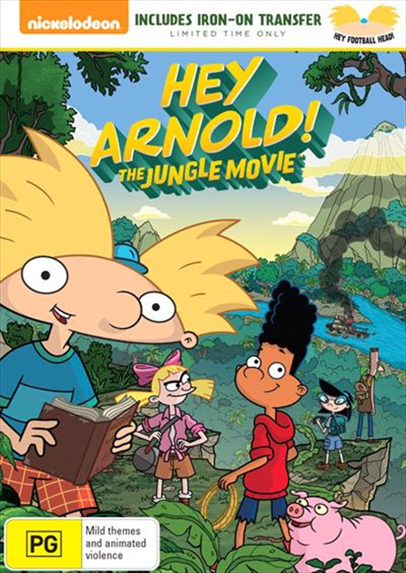 Hey Arnold - The Jungle Movie T-Shirt Transfer DVD