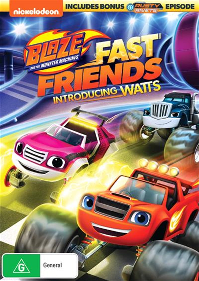 Blaze And The Monster Machines - Fast Friends! DVD