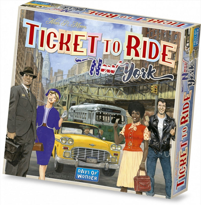 Ticket to Ride New York Board Game