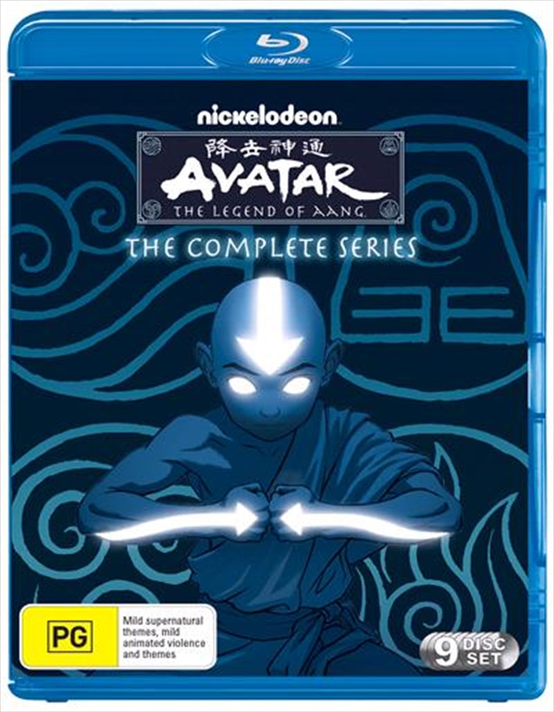 Avatar - The Last Airbender - Book 1-3 Complete Series Blu-ray