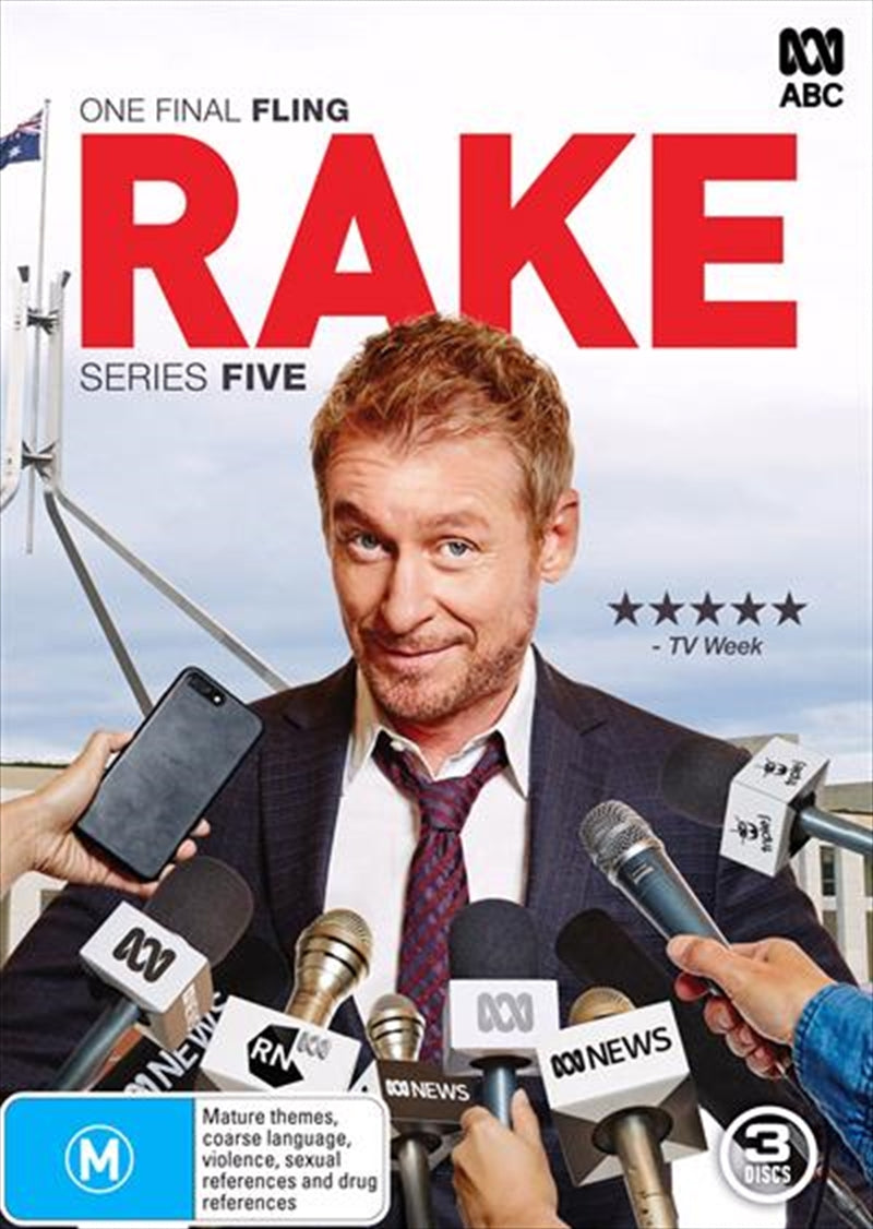 Rake - Series 5 DVD