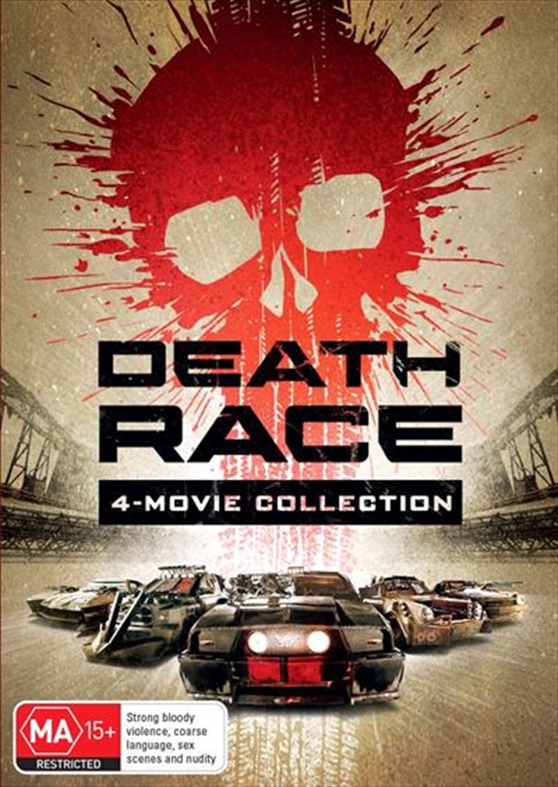 Death Race / Death Race 2 / Death Race 3 - Inferno / Death Race 4 - Beyond Anarchy DVD