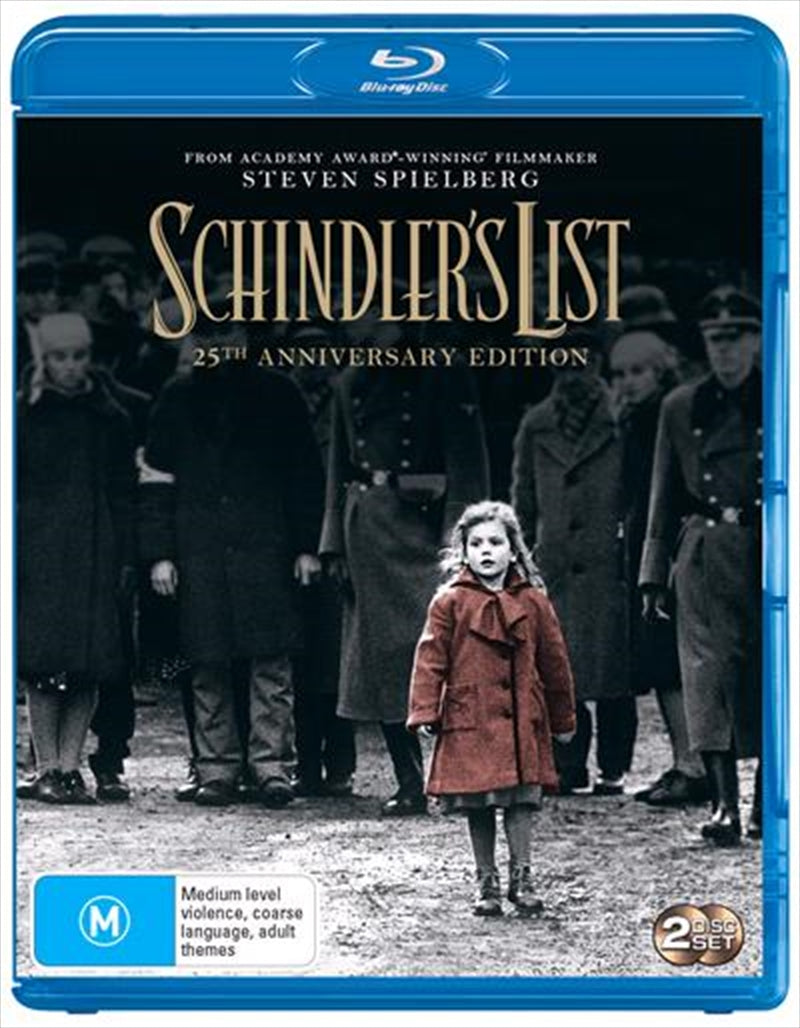 Schindler's List - 25th Anniversary Edition Bonus Disc Blu-ray