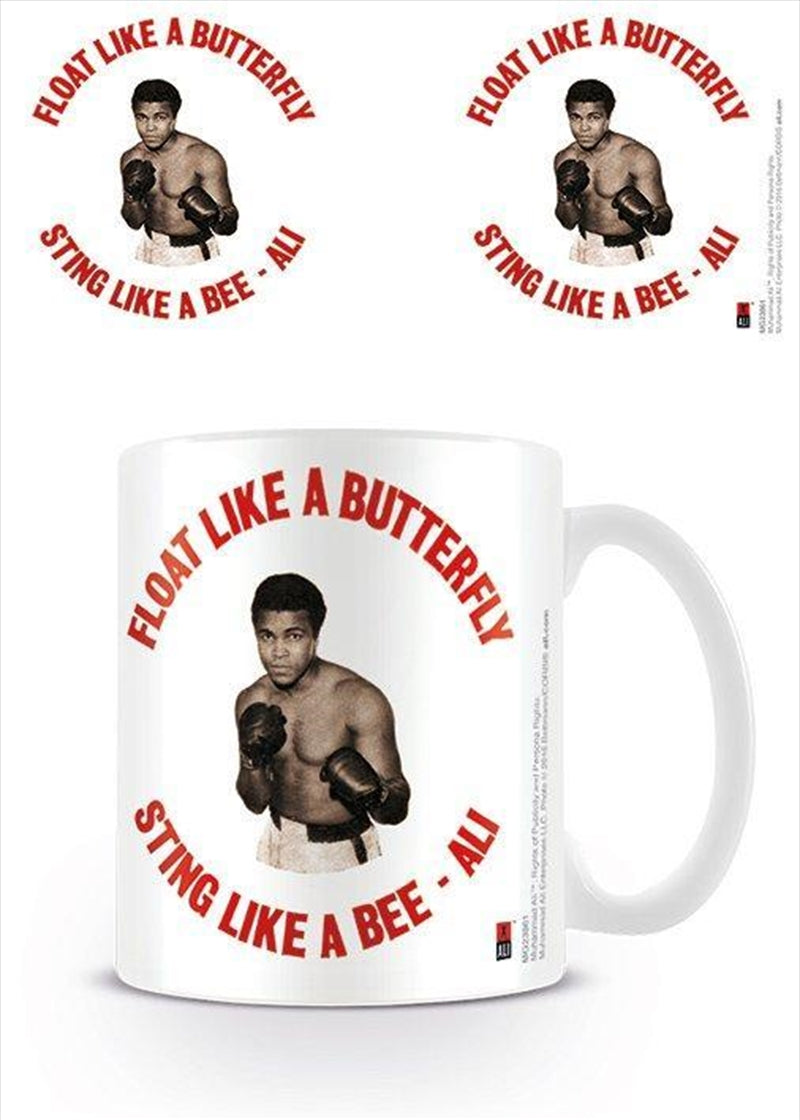 Muhammad Ali - Float Like A Butterfly, Sting Like A Bee, Retro