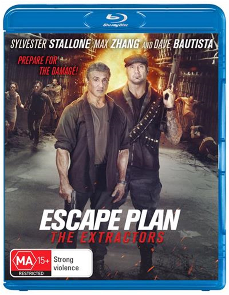 Escape Plan 3 - The Extractors Blu-ray