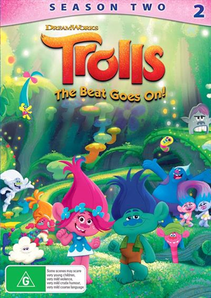 Trolls - The Beat Goes On - Season 2 DVD