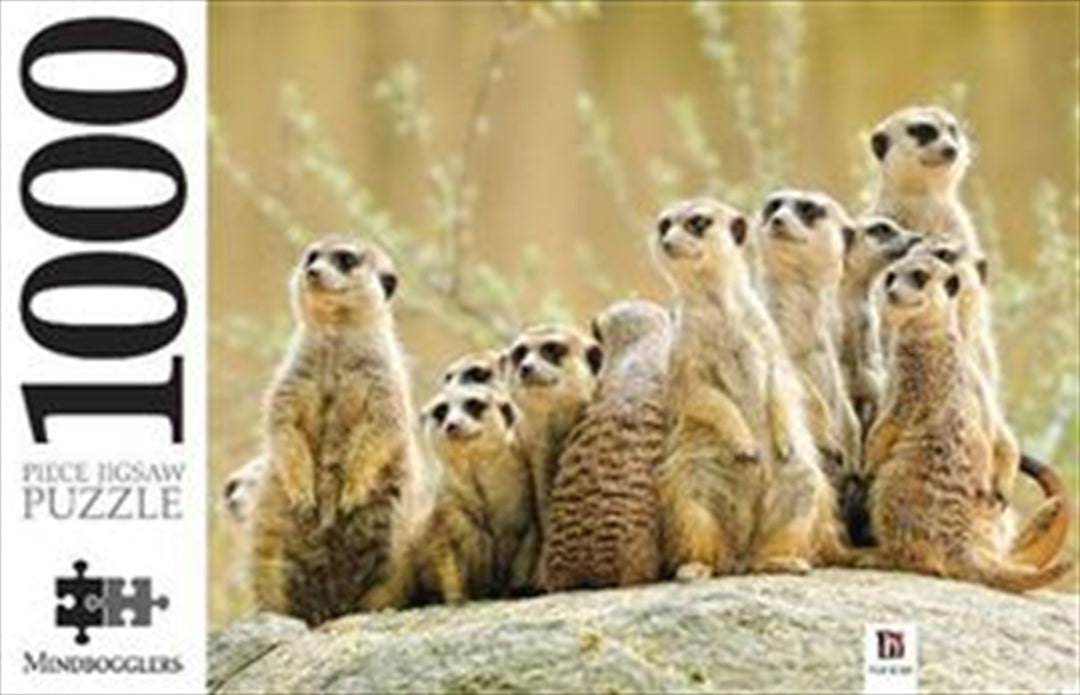 Meerkat Family 1000 Piece Puzzle