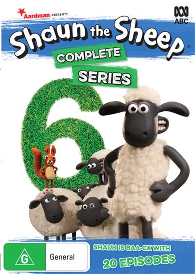 Shaun The Sheep - Season 6 DVD