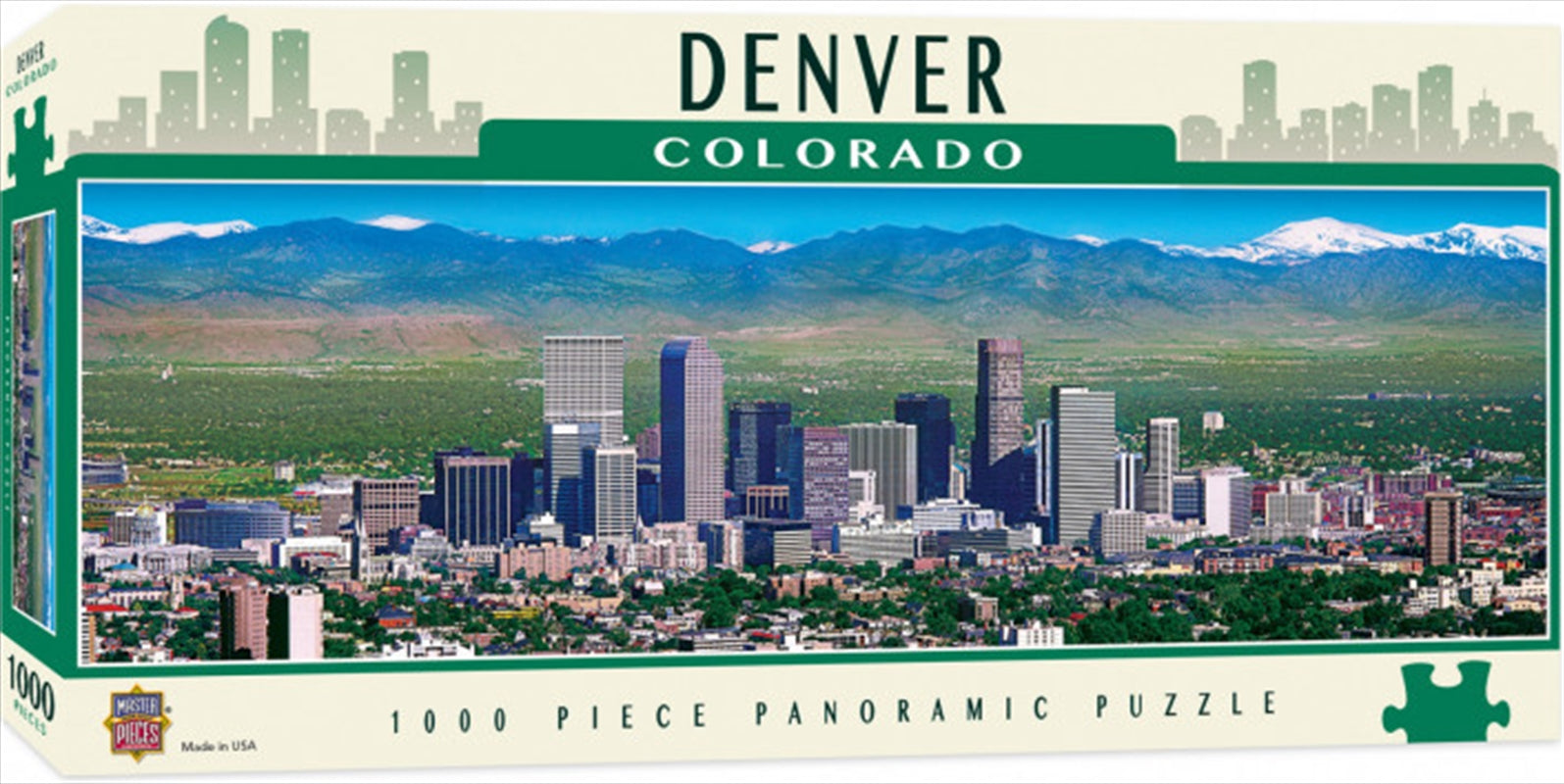 Colorado Panoramic Denver 1000 Piece Puzzle