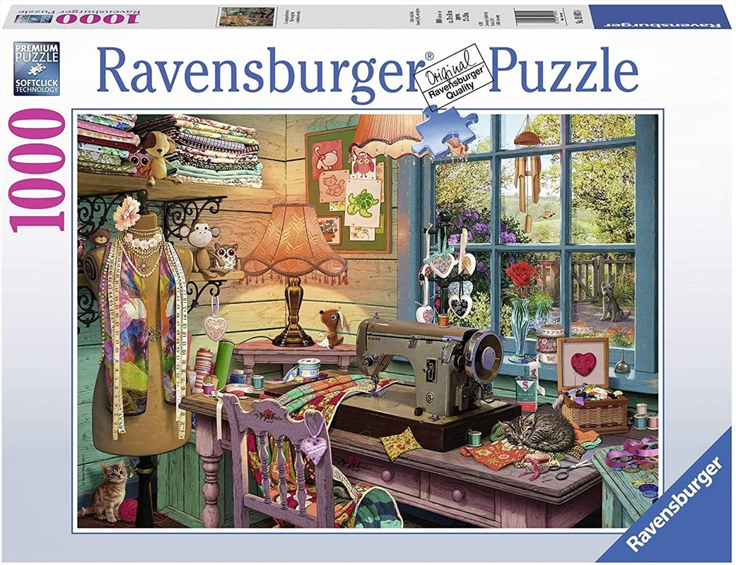 Sewing Shed Puzzle 1000 Piece Puzzle