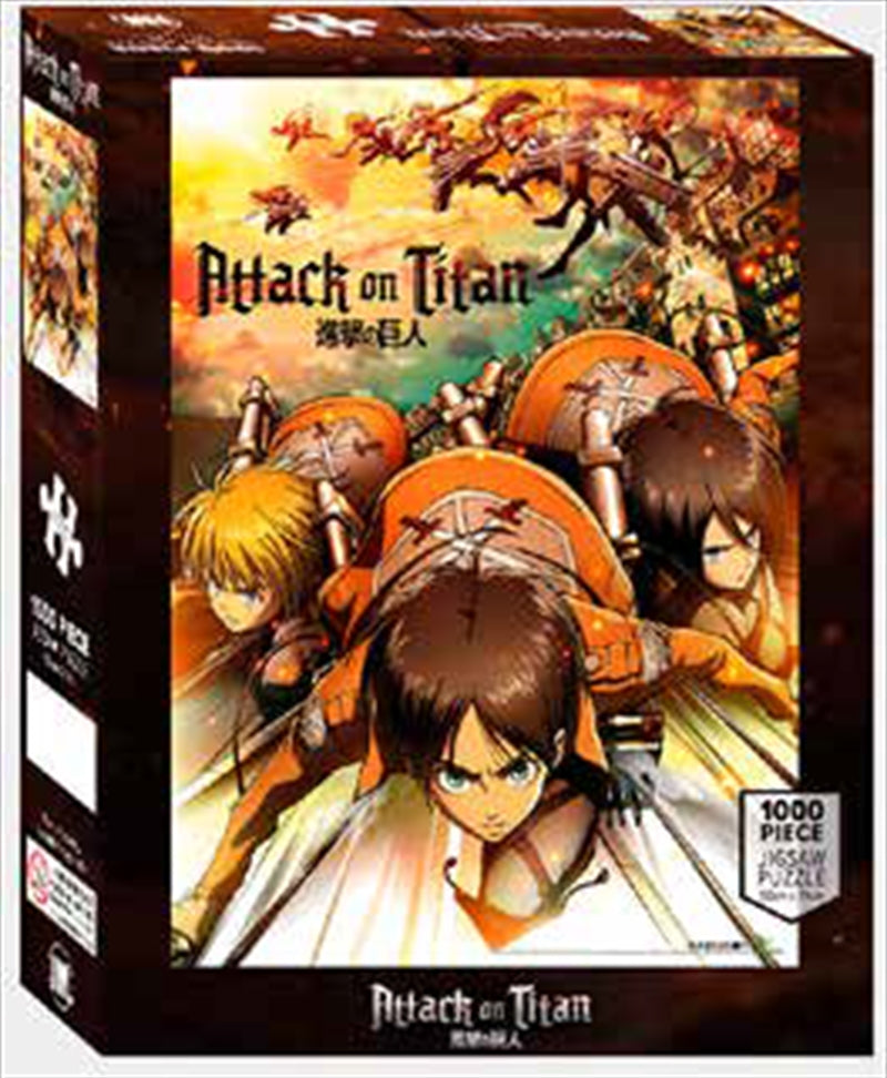 Attack On Titan - Attack 1000 Piece Puzzle