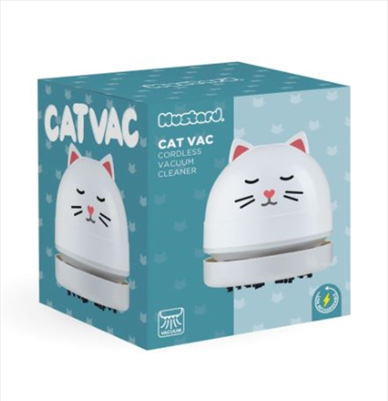 Cat Cordless Rechargeable Desk Vacuum Cleaner