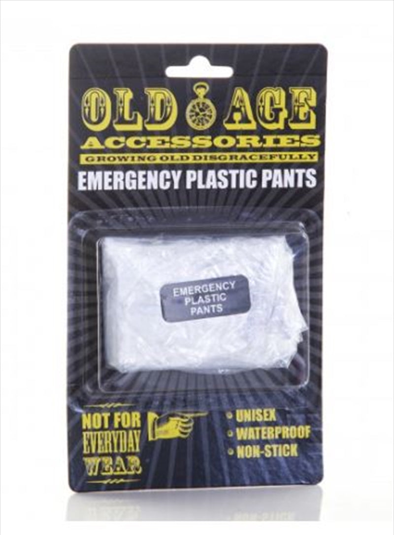 Old Age Emergency Pants