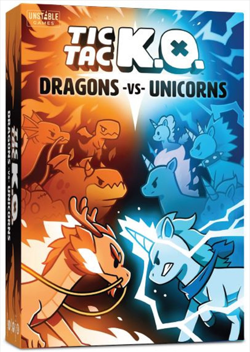 Tic Tac K.O Dragons Vs Unicorns