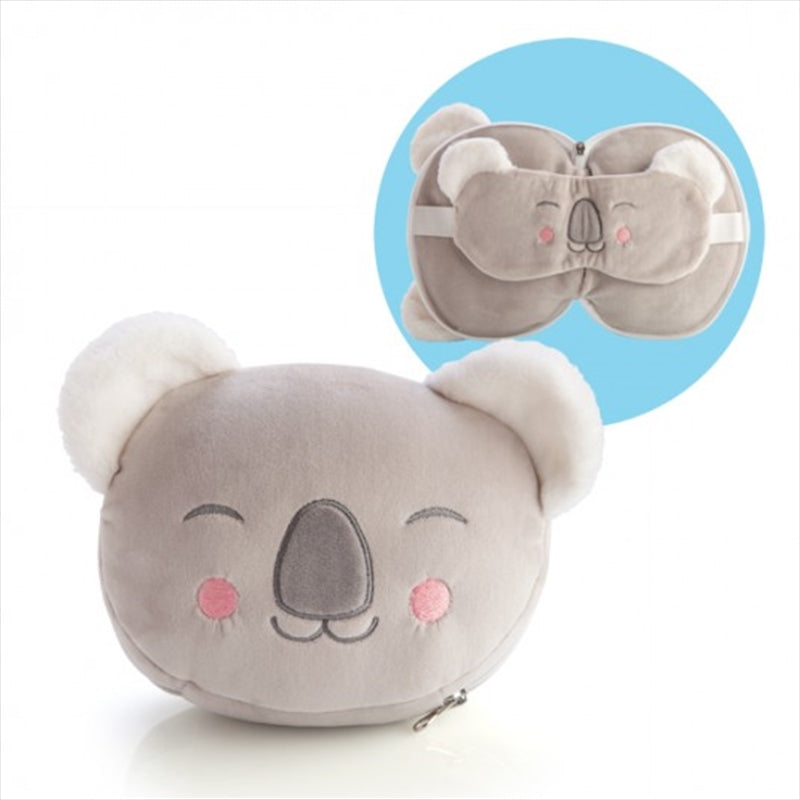 Smoosho's Pals Travel Koala Mask & Pillow