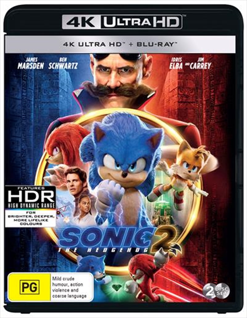 Sonic The Hedgehog 2 | Blu-ray + UHD UHD