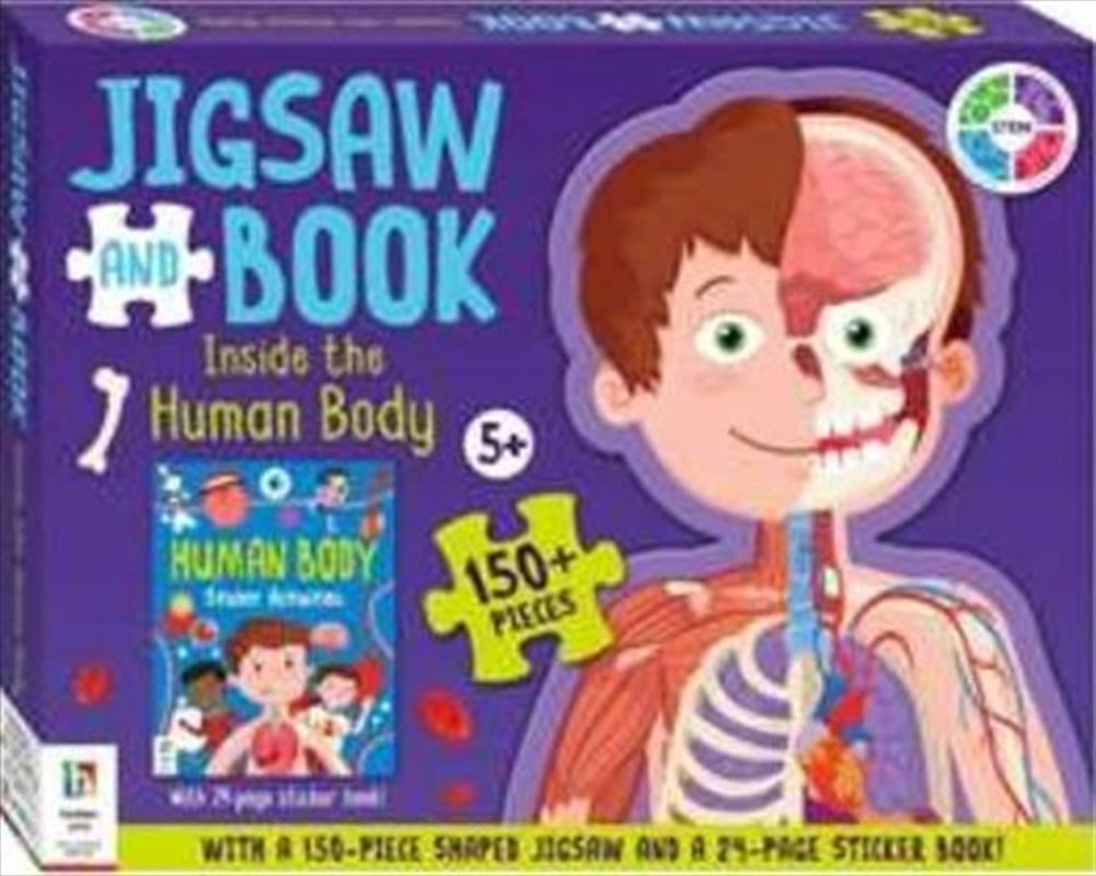 Human Body - Book And Jigsaw