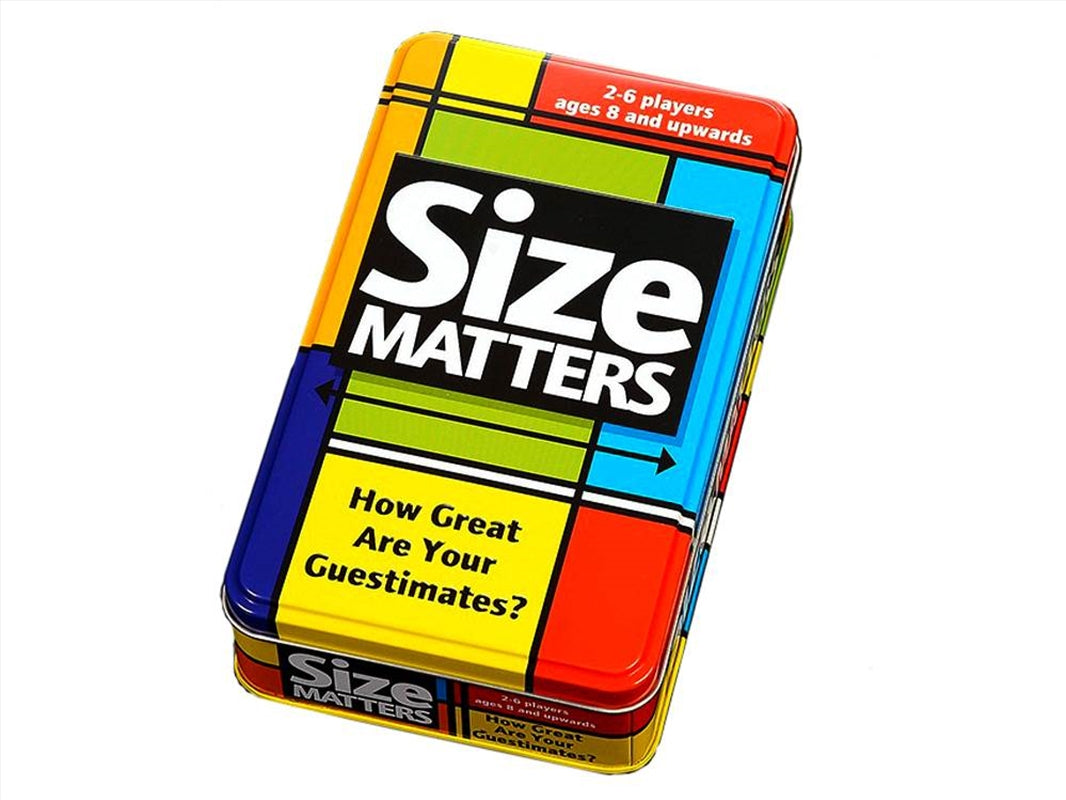 Size Matters Card Game