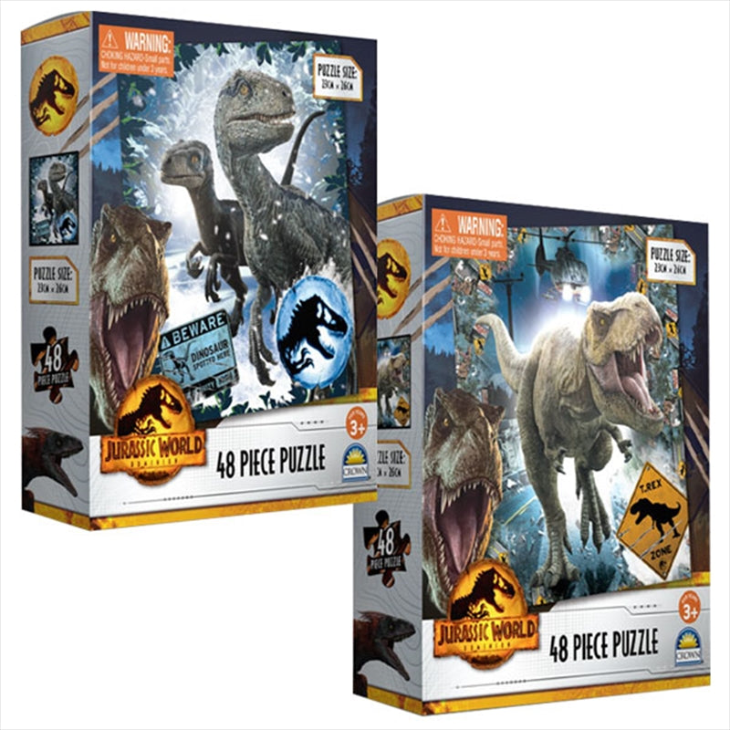 Jurassic World Dominion - 48 pieces - Assorted (SENT AT RANDOM)